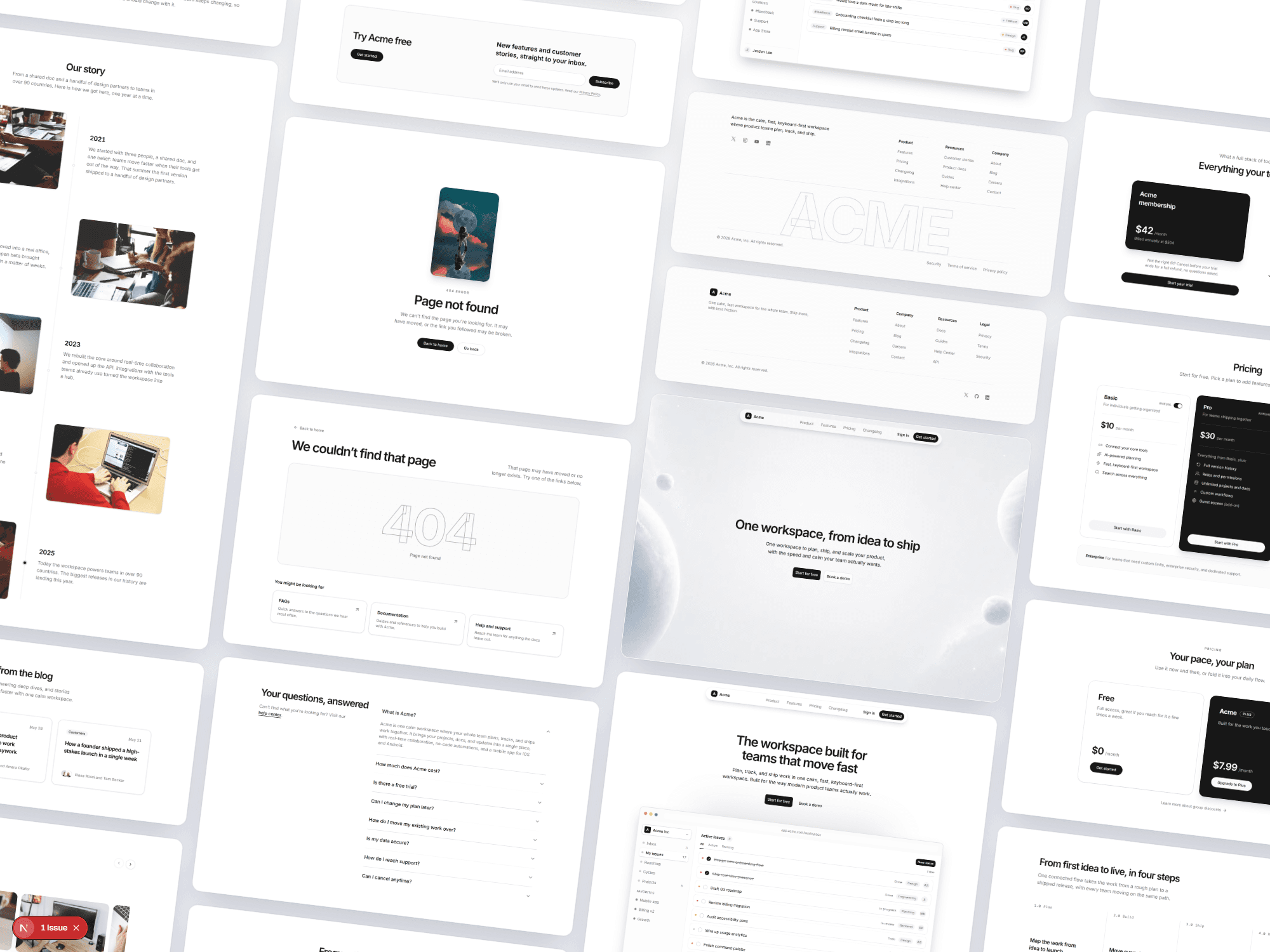 Modern SaaS collection