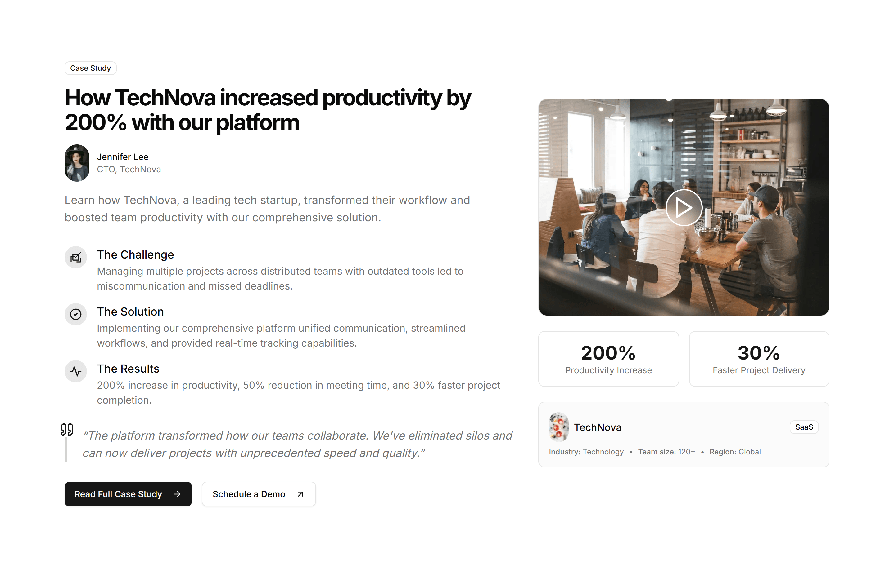 Marketing (Legacy) CTA Section: Case Study CTA
