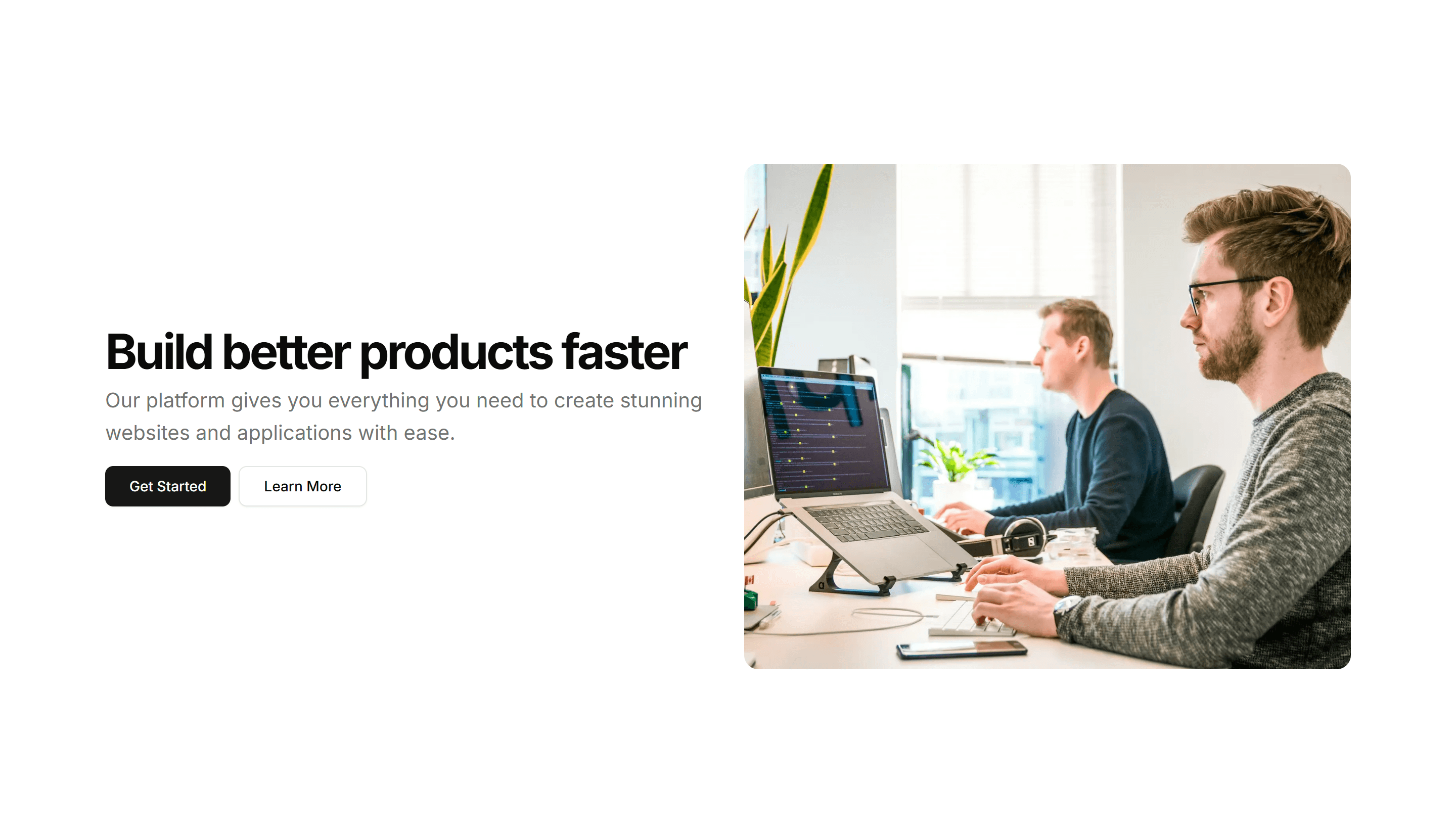Marketing (Legacy) CTA Section: Image With Text