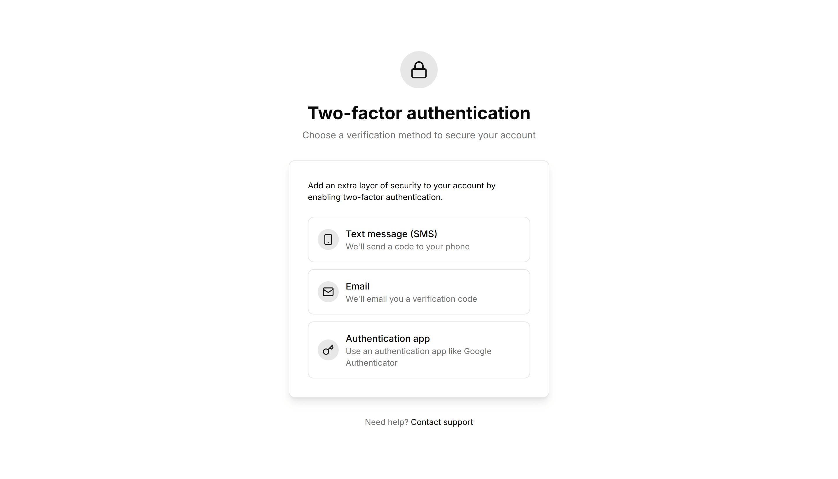 Marketing (Legacy) Hero Form: Two Factor Verification