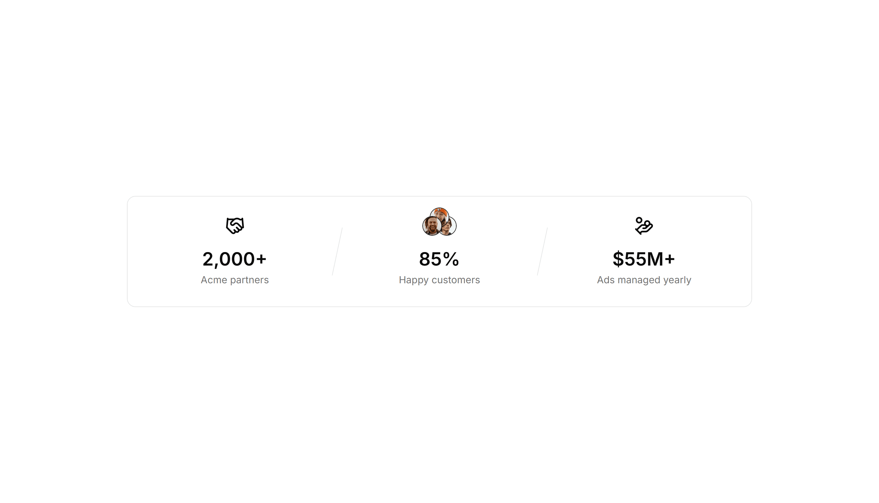 Marketing (Legacy) Stat: Card Group