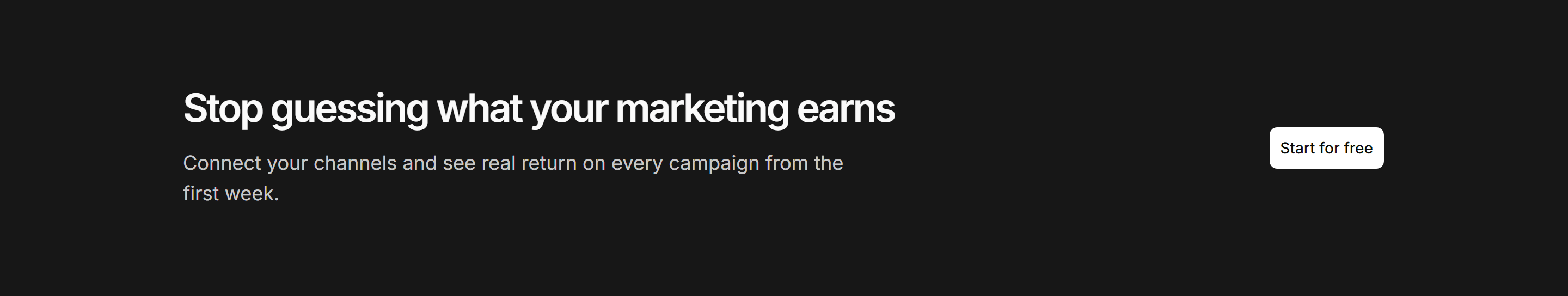 Marketing Pro CTA: Full Bleed Band