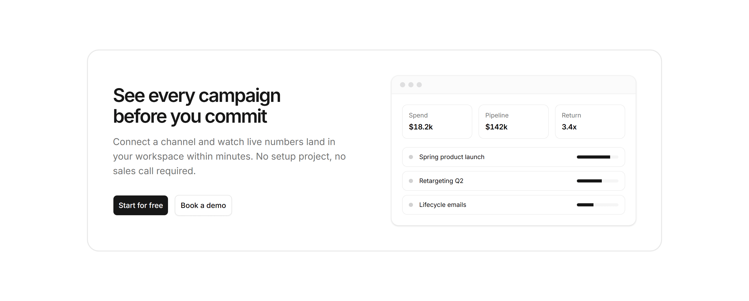 Marketing Pro CTA: Split With Mockup