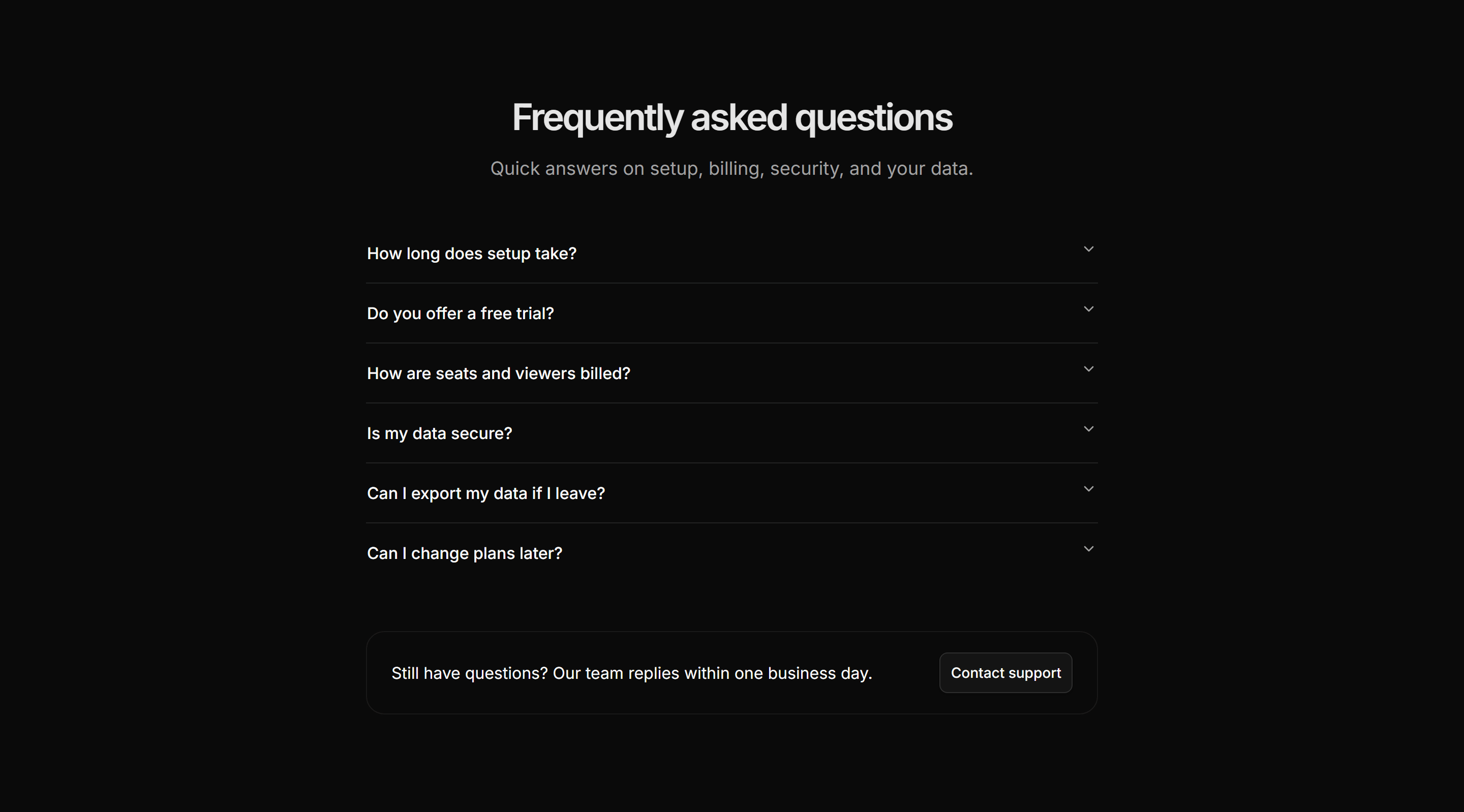 Marketing Pro FAQ: With CTA Banner
