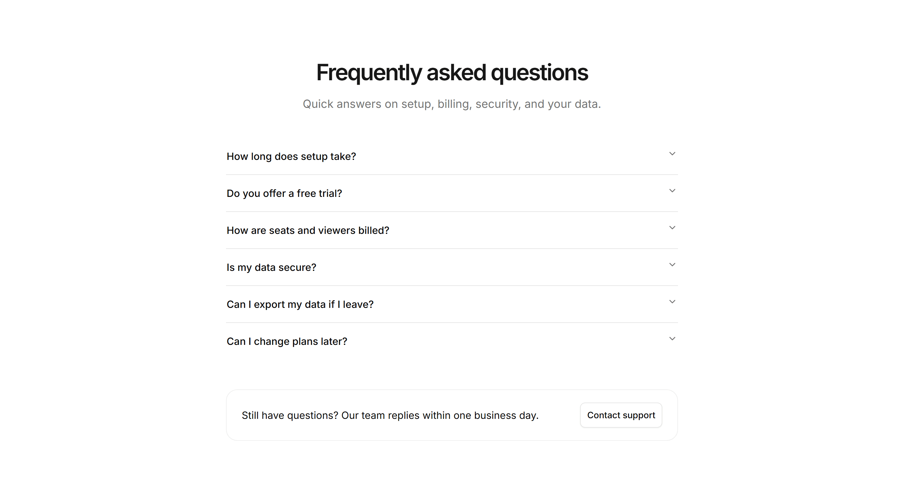 Marketing Pro FAQ: With CTA Banner