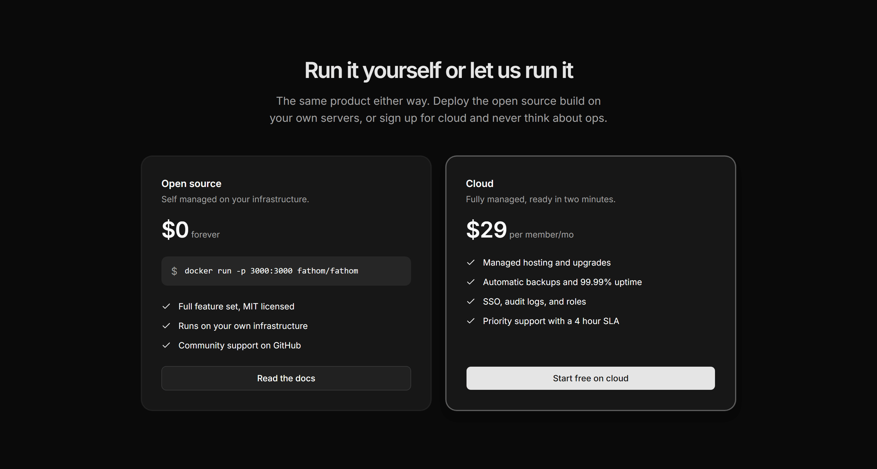 Marketing Pro Pricing: Open Source vs Cloud