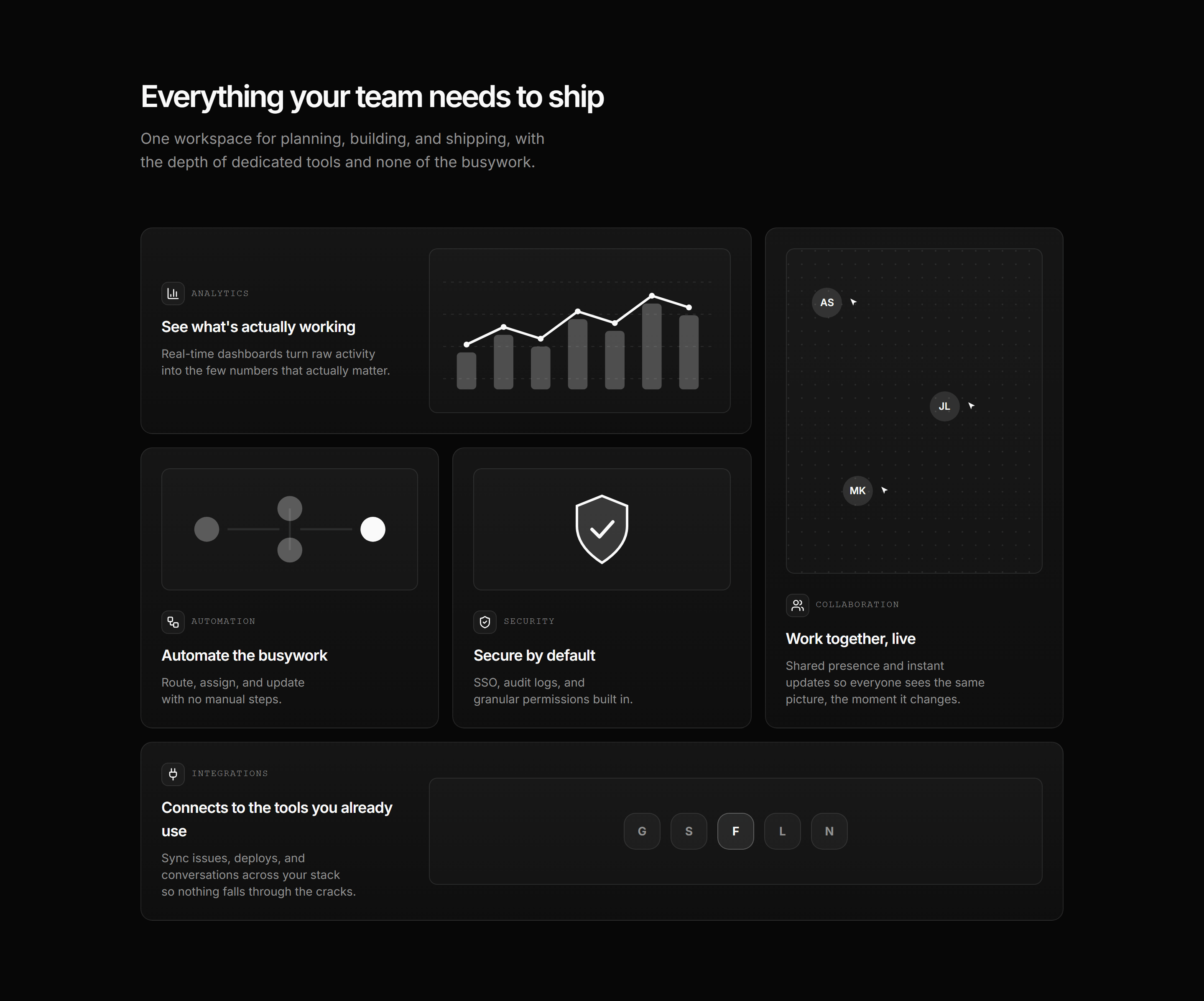 Features block