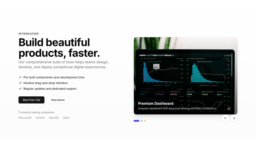 Product Carousel Hero